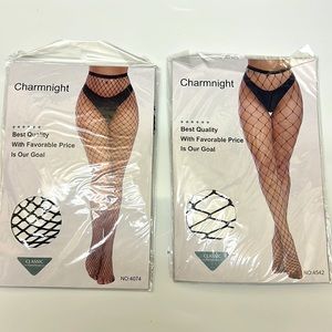 Black Fishnet Stockings! Size OS!